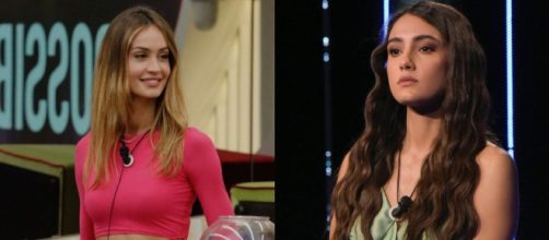 Helena Prestes e Zeudi Di Palma (©Grande Fratello/Mediaset).