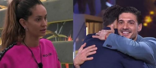 Helena Prestes, Javier Martinez e Lorenzo Spolverato - screenshot © Mediaset.