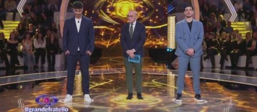 Signorini, Javier e Lorenzo durante la diretta del 10 febbraio © Mediaset.