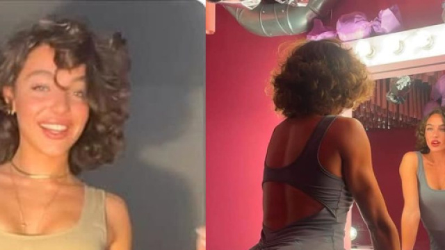 Chiara Pompei in due scatti social | Immagine: Facebook