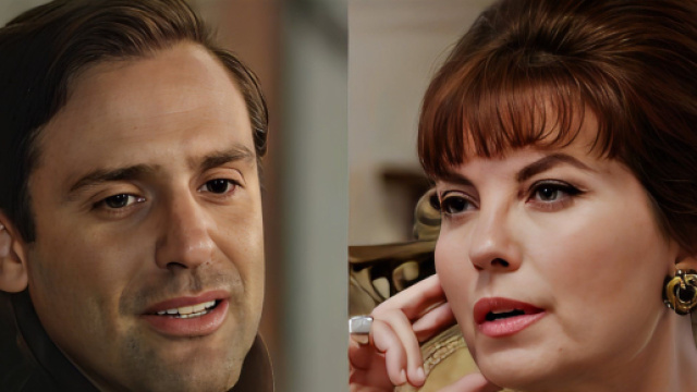 Enrico Brancaccio e Adelaide Di Sant'Erasmo - screenshot &copy; Rai.