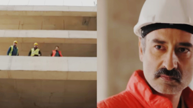 Ozan spinge un operaio &copy; Tradimento - Aldatmak