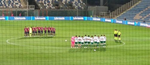 Crotone e Avellino all'Ezio Scida nella gara d'andata - © Francesco Trabassi