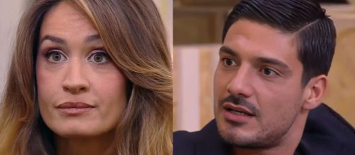 Helena Prestes e Lorenzo Spolverato - screenshot © Mediaset.