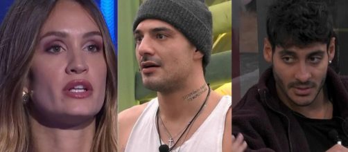 Helena Prestes, Lorenzo Spolverato e Javier Martinez - screenshot © Mediaset