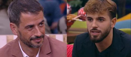 Iago Garcìa e Alfonso D'Apice - screenshot © Mediaset