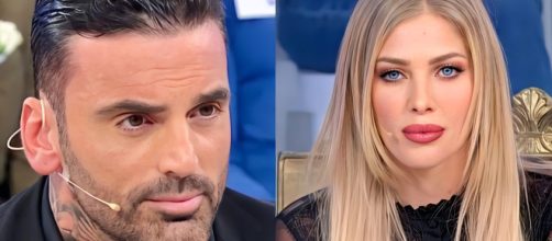 Mario Cusitore e Nicole Santinelli - screenshot Uomini e Donne © Canale 5.