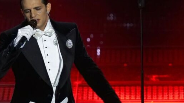 Achille Lauro al Festival di Sanremo 2025 © Rai 1.