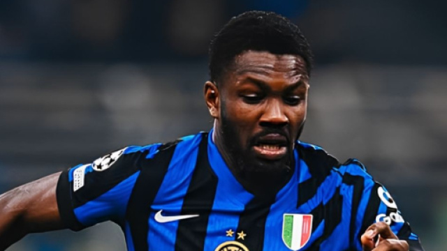 Marcus Thuram con la maglia dell'Inter &copy; profilo Instagram thuram