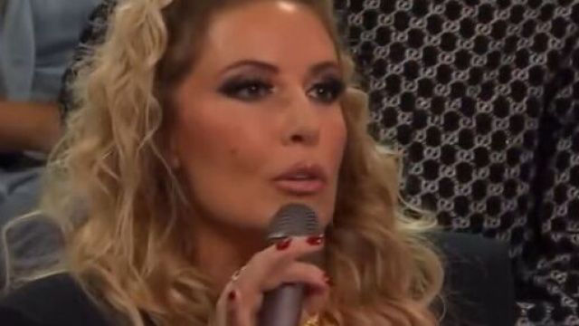 Selvaggia Lucarelli al Dopo Festival &copy;Rai 1.