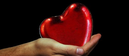 Mano che sorregge un cuore © Pixabay