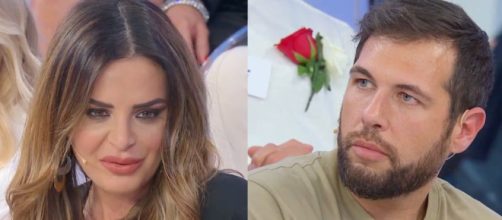 Roberta Di Padua e Alessandro Vicinanza - screenshot © Canale 5.