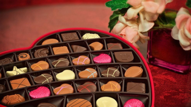 Scatola di cioccolatini di San Valentino &copy; Pixabay.