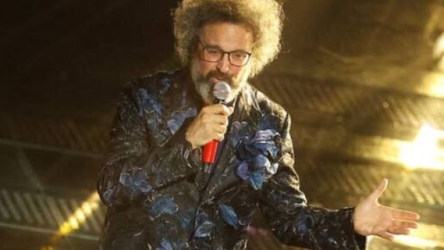 Simone Cristicchi al Festival di Sanremo © Rai.