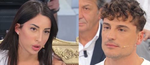 Francesca Sorrentino e Gianluca Costantino - screenshot © Canale 5.