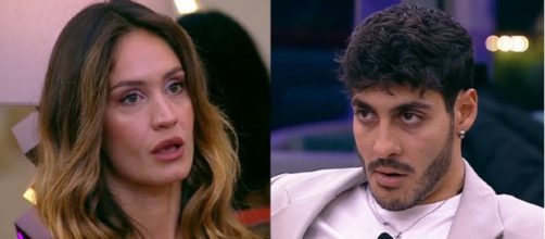 Helena Prestes e Javier Martinez (©Grande Fratello/Mediaset)