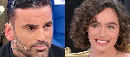 Mario Cusitore e Chiara Pompei - screenshot Uomini e donne © Canale 5.