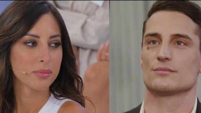 Francesca Sorrentino e Gianluca Costantino (&copy; Uomini e Donne/Mediaset).