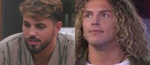 Alfonso D'Apice e Luca Giglio al Grande Fratello © Mediaset.
