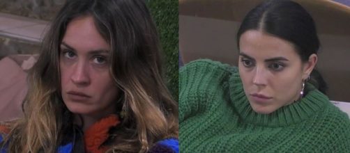 Helena Prestes e Shaila Gatta - screenshot © Mediaset.