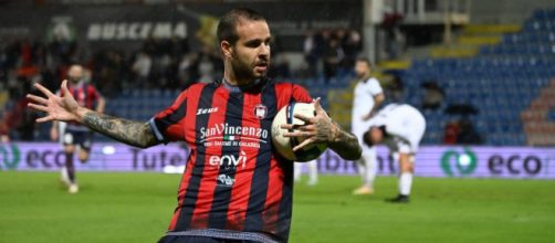 L'attaccante del Crotone, Marco Tumminello - © Facebook / FcCrotone