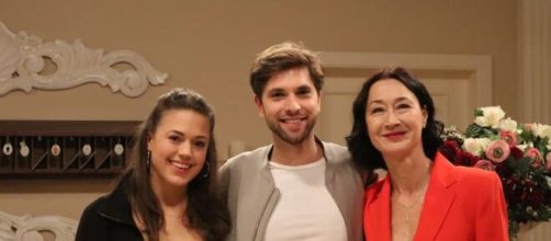 Maxi, Henry e Sophia © Tempesta d'amore.
