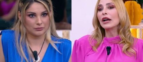 Chiara Cainelli e Stefania Orlando al Grande Fratello © Mediaset.