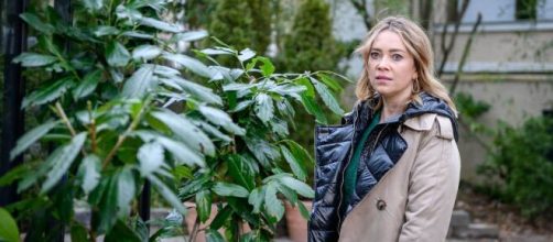 Greta in una scena di Tempesta d'amore © Mediaset.