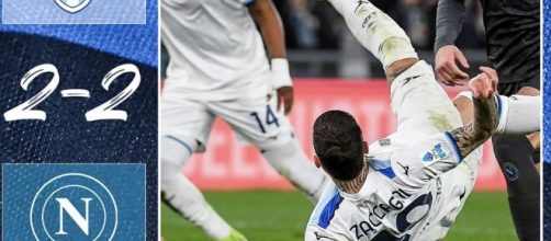Lazio - Napoli finisce in parità © Lazio instagram