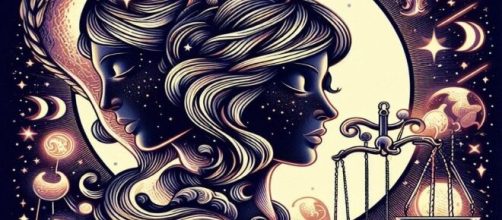 Segno della Bilancia generato con © AI Copilot