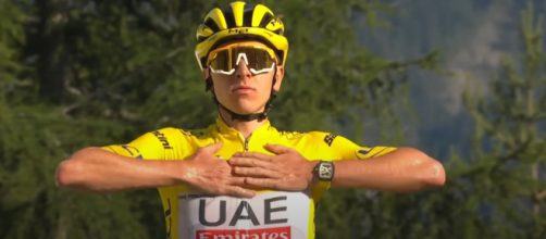 Tadej Pogačar - © Youtube Tour de France