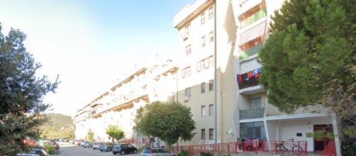 Il quartiere di Lampanaro a Crotone - screenshot © Google Maps
