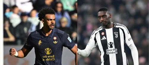 Renato Veiga e Kolo Muani. Foto © Juventus
