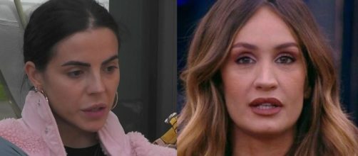 Shaila Gatta e Helena Prestes - screenshot © Mediaset.