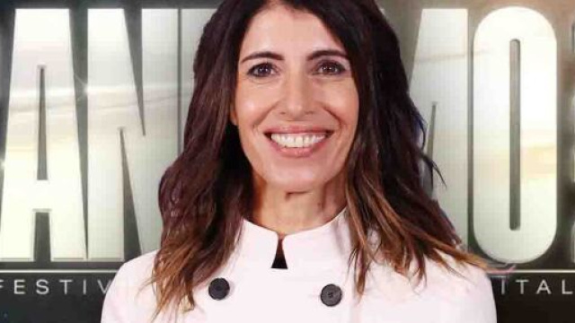 La cantante Giorgia a Sanremo 2025 © Rai.