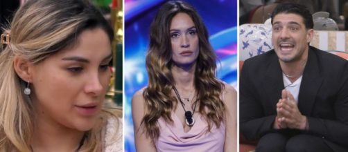 Chiara Cainelli, Helena Prestes e Lorenzo Spolverato - screenshot © Mediaset.