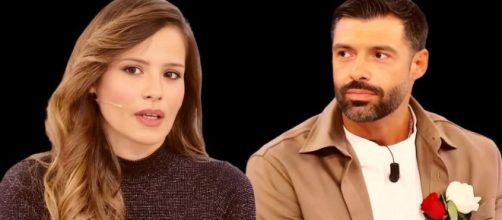 In foto Claudia e Giorgio (screenshot © Mediaset).