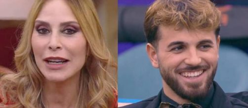 Stefania Orlando e Alfonso D'Apice (© Grande Fratello/Mediaset).