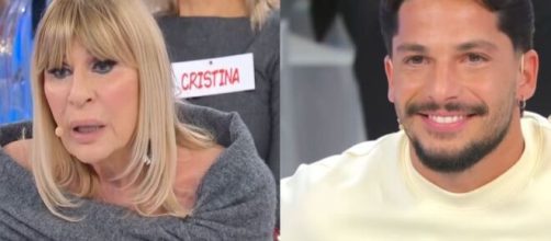 In foto Gemma e Gianmarco (screenshoot © Canale 5).