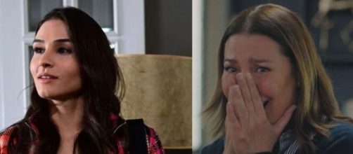 In foto Yesim e Guzide in Tradimento (screenshot © Canale 5)