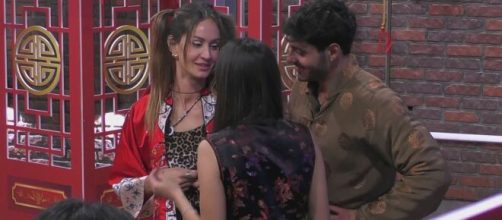 Helena, Zeudi e Javier (©Grande Fratello/Mediaset).