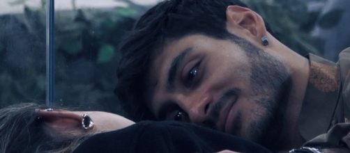 Javier Martinez e Helena Prestes (© Grande Fratello/Mediaset).