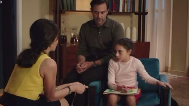 In foto Marta, Anita ed Enrico de Il Paradiso delle signore, screenshot © Rai 1.