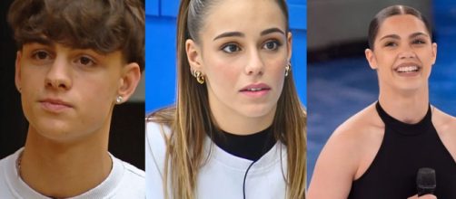 Luk3, Alessia e Raffaella - screenshot © Canale 5.