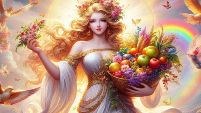 Dea della buona fortuna - &copy; Bing IA.