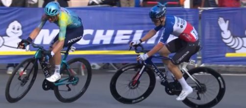 Christian Scaroni alla Classic Var - © Screenshot Eurosport