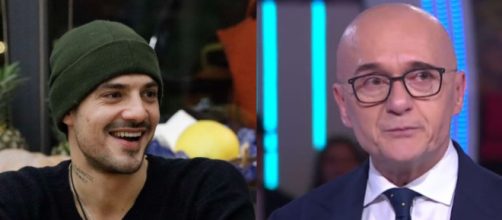Lorenzo Spolverato e Alfonso Signorini - screenshot © Mediaset