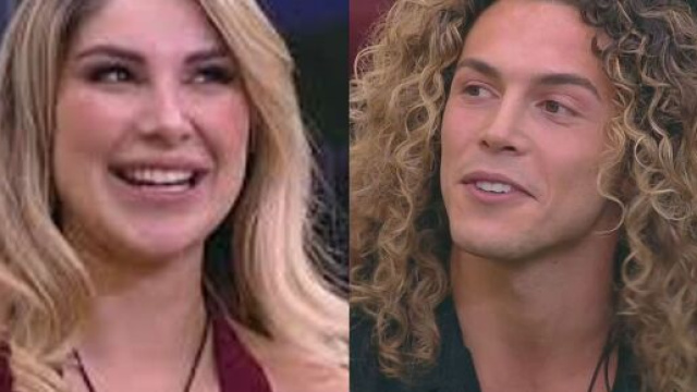 Chiara e Giglio al Grande Fratello © Mediaset.