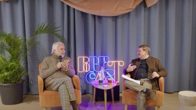 Paolo Crepet e Giacomo Poretti al Poretcast © screenshot YouTube