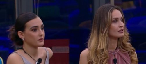 Helena e Zeudi in una puntata del Grande Fratello © Mediaset.